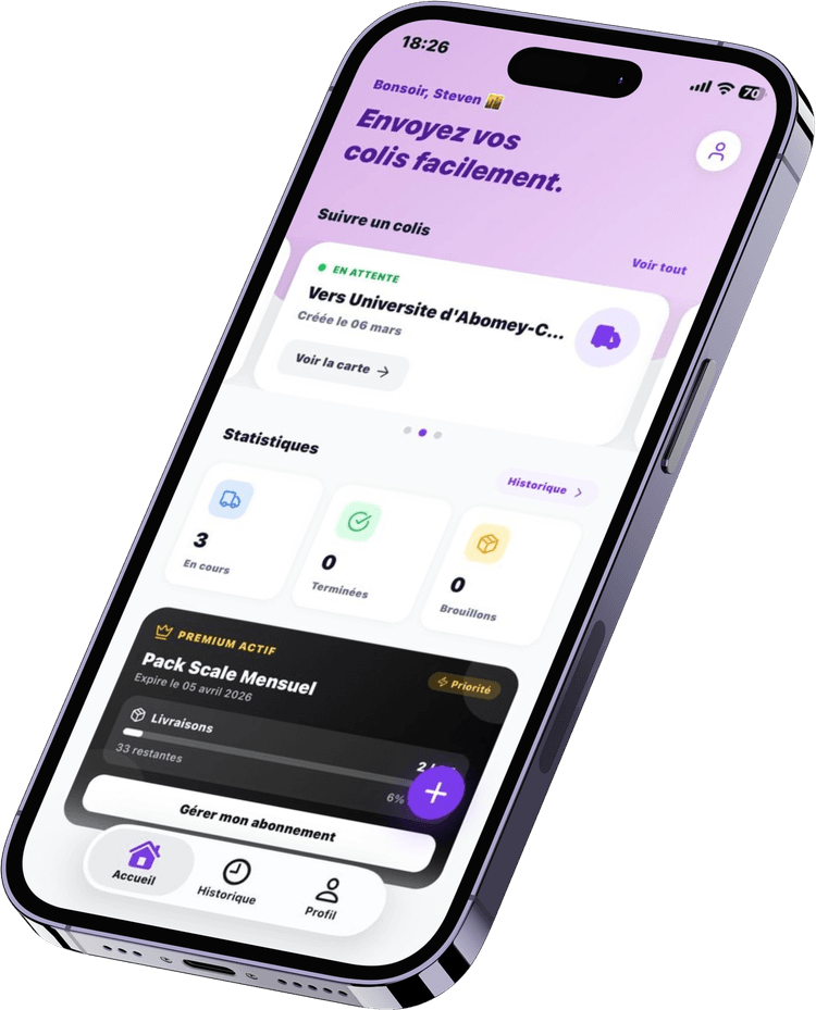 Application Mobile Interface